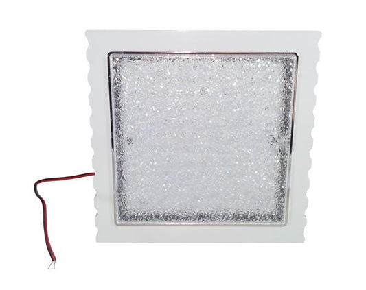 LED LIGHT FITTING 10W 12-24V 250x250mm SURFACE MOUNT KNLED-CS-M
