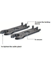 MC4 Open-Ended Plastic Spanner Set (2 Piece)