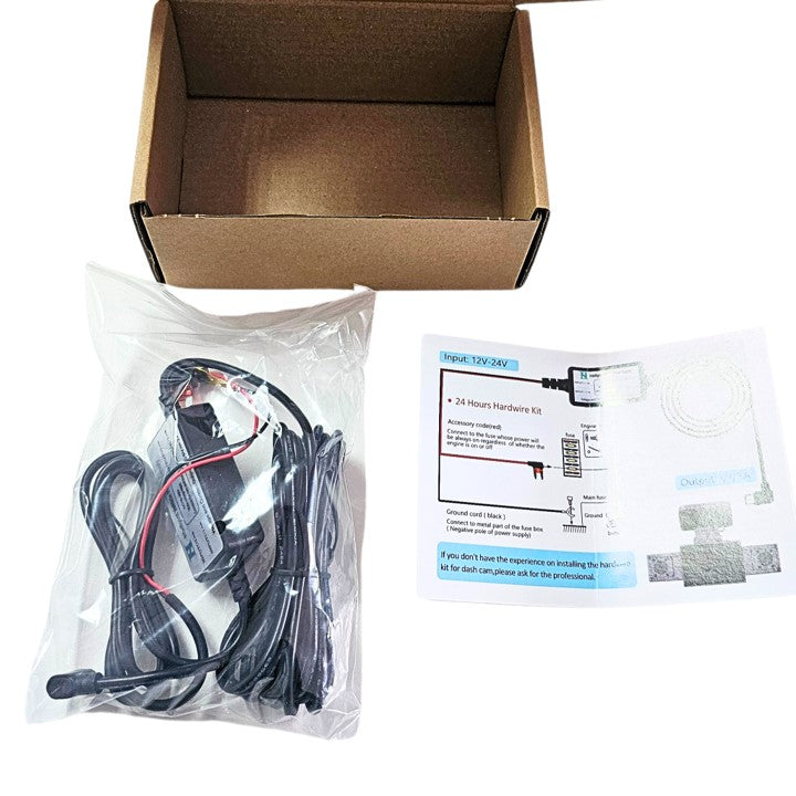 BNETA 24-Hour Hardwire Kit for F300 DashCam