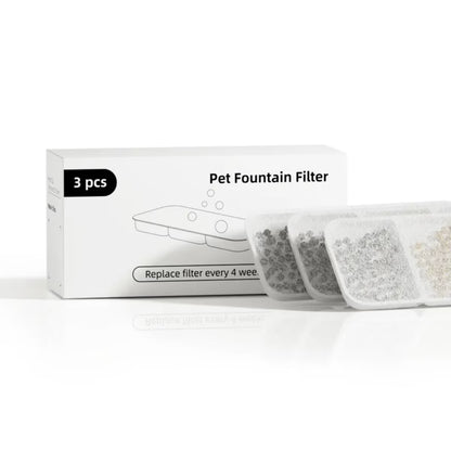 BNETA W4 Pet Fountain Filter – 3PCS Pack
