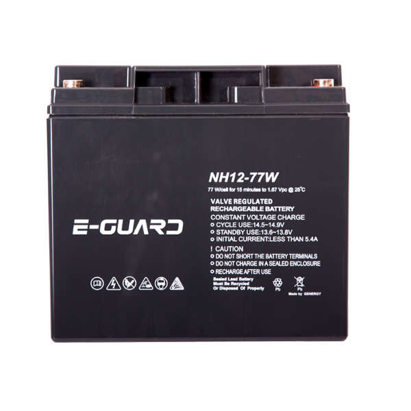 E-GUARD 12V High Rate UPS Battery – 77W Standby Backup