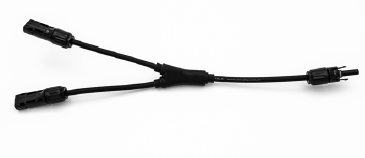 PV-AZS4 2 Male to 1 Female Splitter