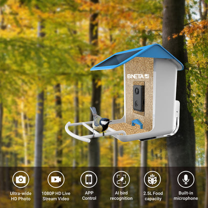 BNETA Pet Smart AI Bird Feeder