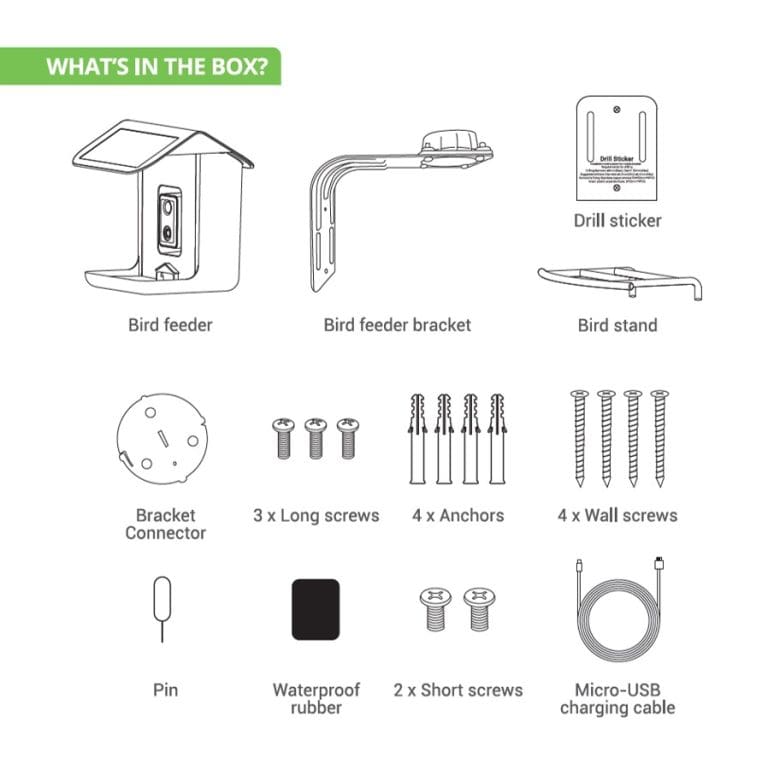 BNETA Pet Smart AI Bird Feeder