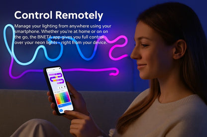 BNETA IoT Smart Neon Rope Light – 3M