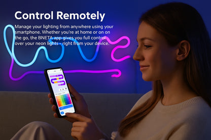 BNETA IoT Smart Neon Rope Light – 5M