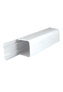 100 × 75 mm White PVC Cable Trunking – 3 m