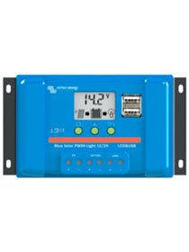 Victron BlueSolar PWM-LCD & USB Solar Charge Controller (12/24 V – 20 A)