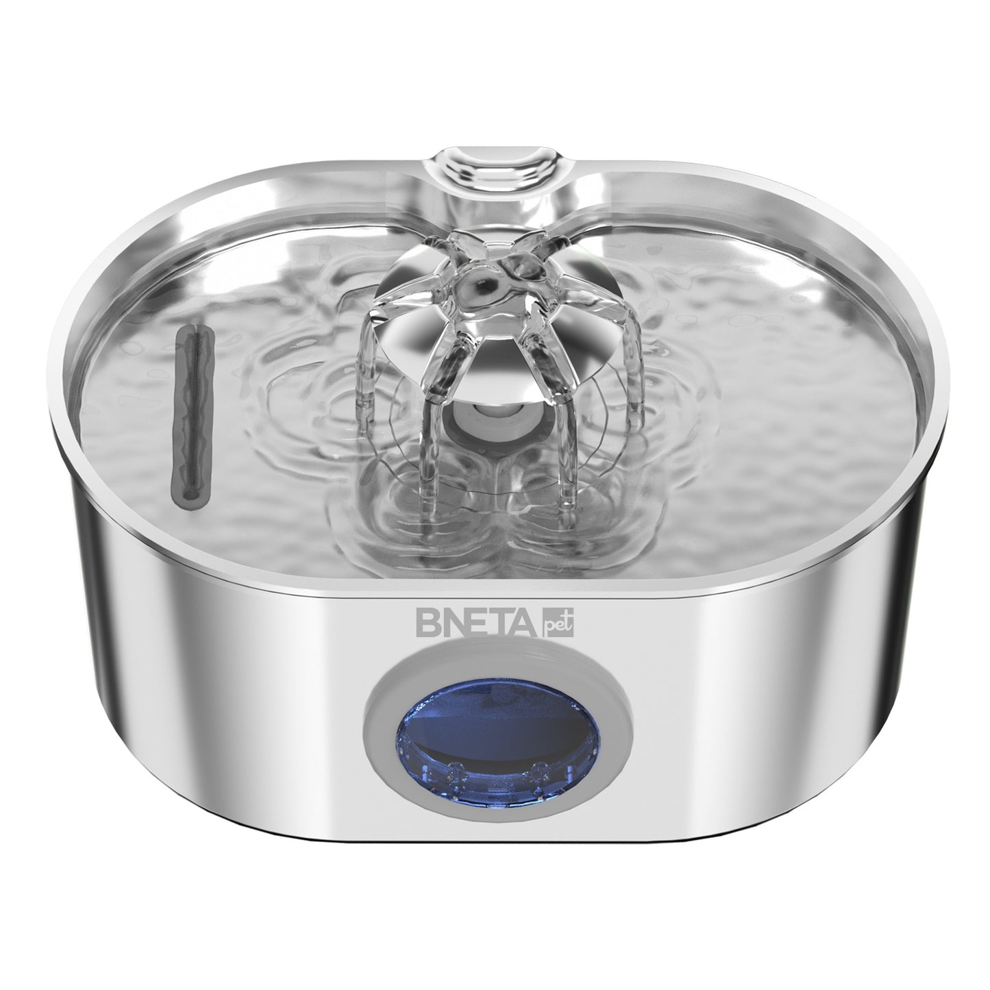 BNETA Pet W1 Automatic Stainless Steel Pet Water Fountain with Circulating Filtration