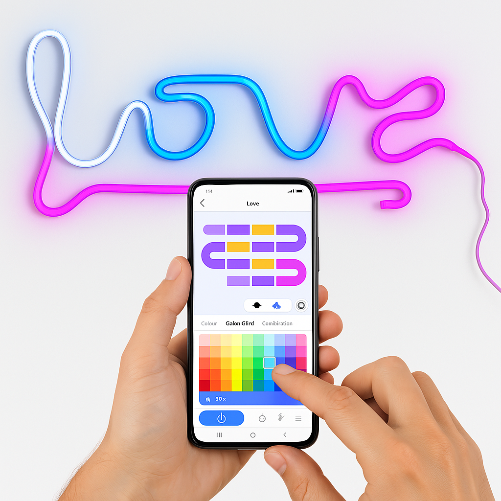 BNETA IoT Smart Neon Rope Light – 5M